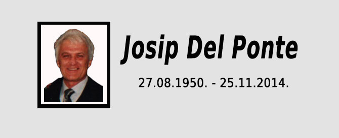 In memoriam: Josip Del Ponte (1950. – 2014.)
